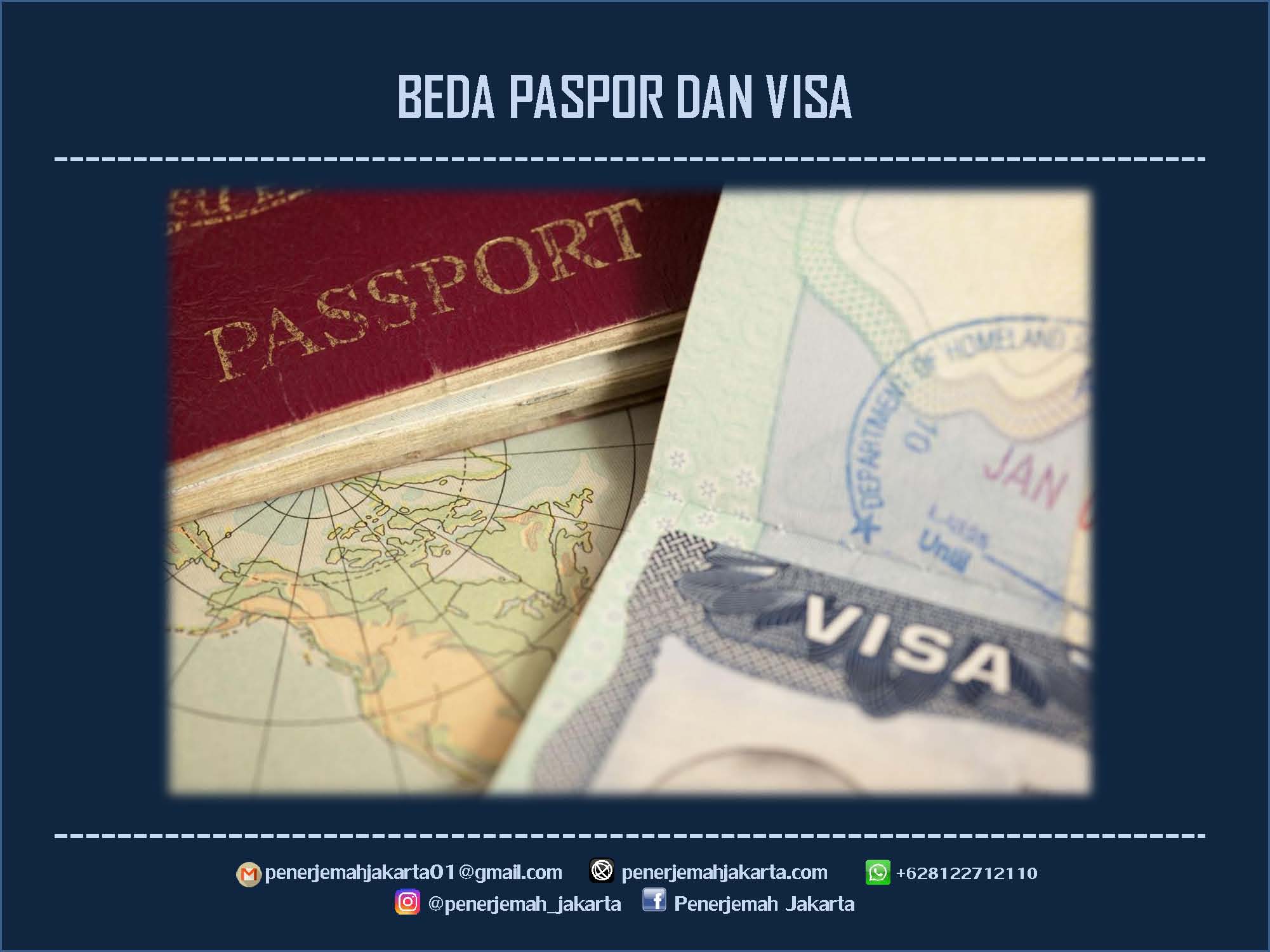 visa dan paspor