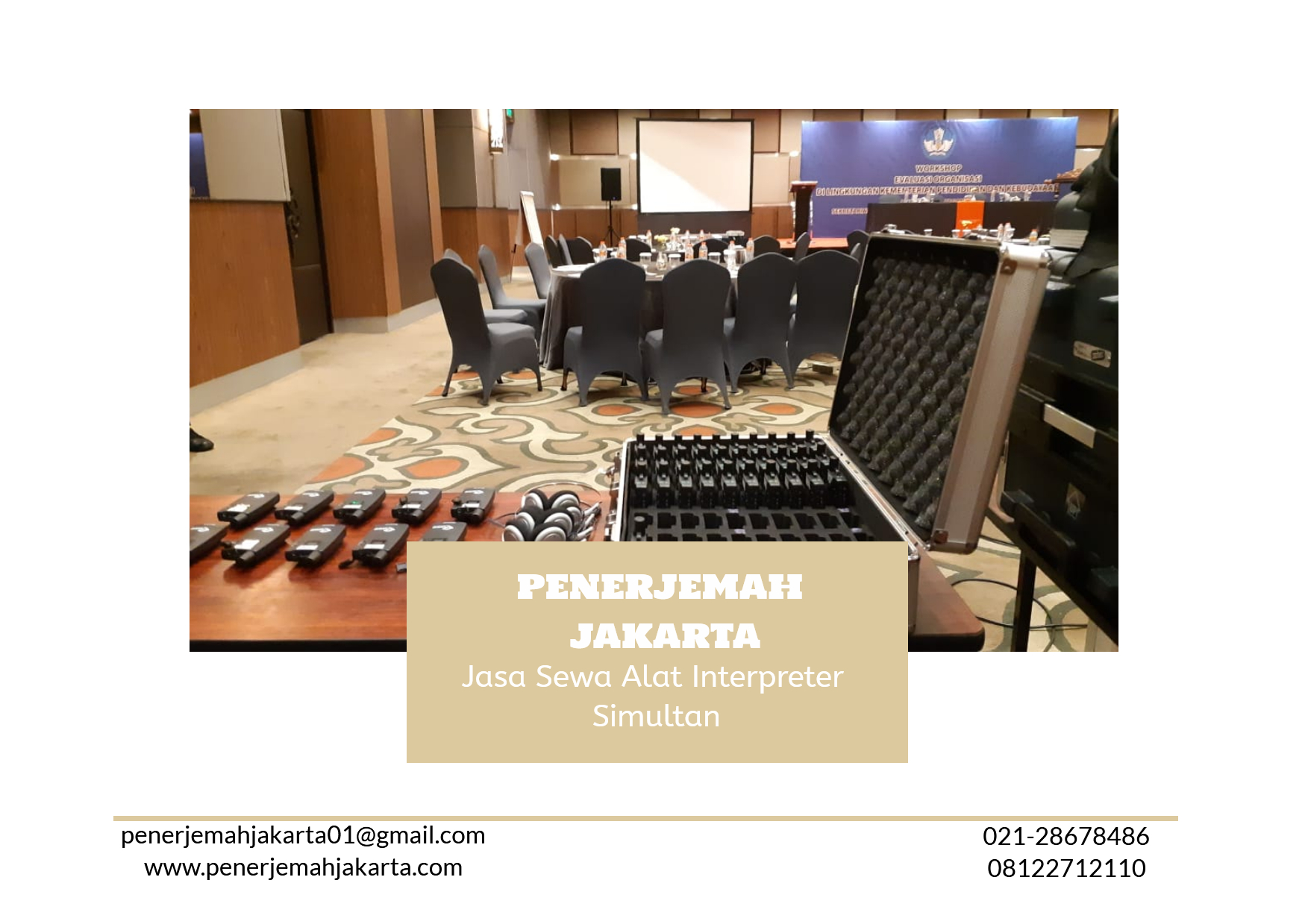 Sewa Alat Interpreter Jakarta