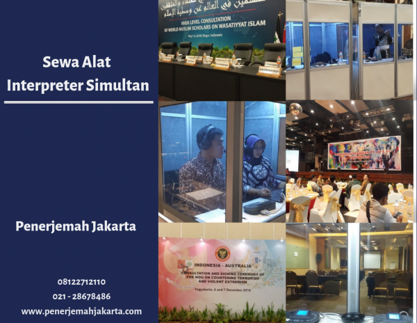 sewa alat interpreter simultan