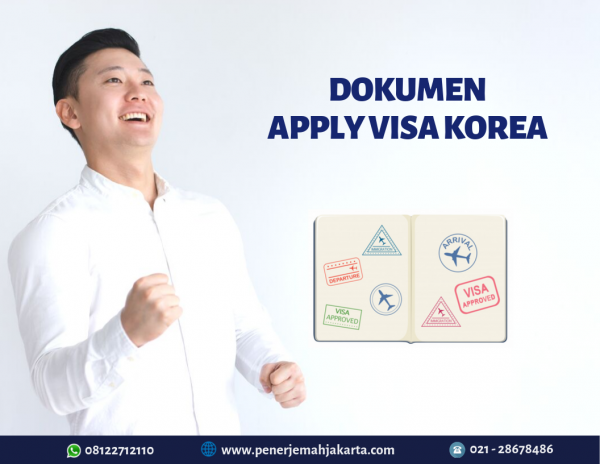 Dokumen apply visa Korea