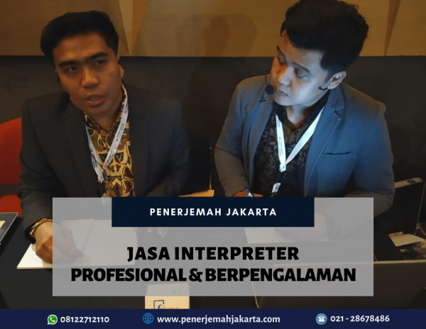 Jasa Interpreter Jakarta Profesional Berpengalaman