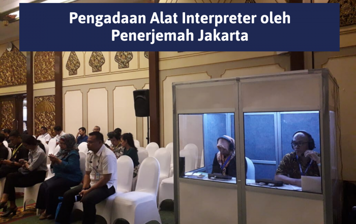 Sewa Alat Interpreter Seminar