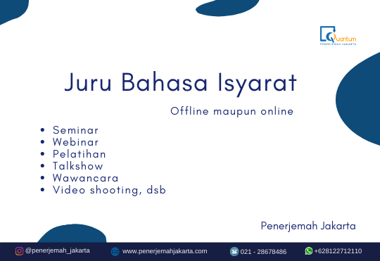 Juru Bahasa Isyarat untuk Wawancara