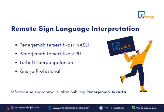 Remote Sign Language Interpretation