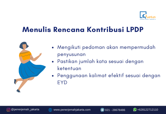 Rencana Kontribusi LPDP