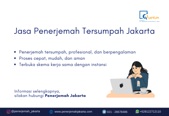 Jasa Penerjemah Tersumpah Jakarta