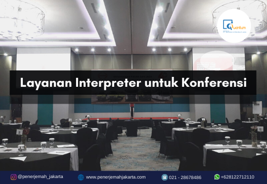 Layanan Interpreter untuk Konferensi