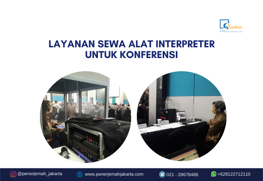 Layanan Sewa Alat Interpreter untuk Konferensi