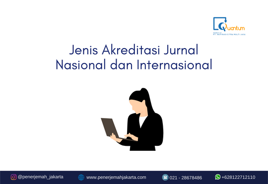 Jenis Akreditasi Jurnal Nasional dan Internasional