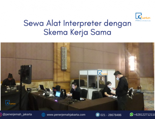 Sewa Alat Interpreter dengan Skema Kerja Sama