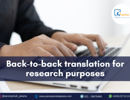 Back-to-Back Translation for Research