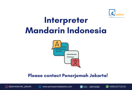 Interpreter Mandarin Indonesia