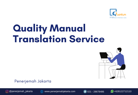 Quality Manual Translation Service