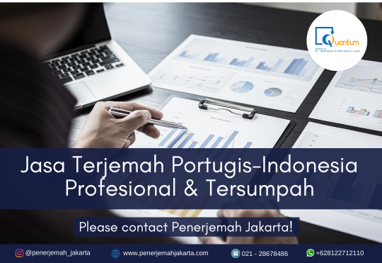 Jasa Terjemah Portugis-Indonesia Profesional & Tersumpah