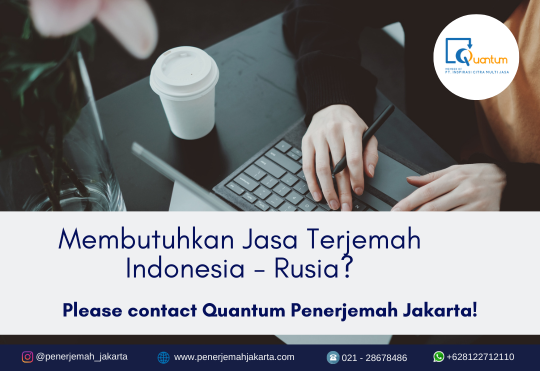 Jasa Terjemah Indonesia Rusia
